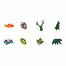 Paper House Sticker Flakes Cut Out Stickers 32 pack Outdoors