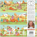 Craft Consortium Double-Sided Paper Pad 6"x 6" 40 pack - Happy Harvest*