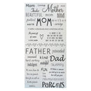 Ting A Ling Accents - Precision Die Cuts - Parents*