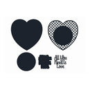 Creative Expressions - The Paper Boutique All You Need is Love Die Set