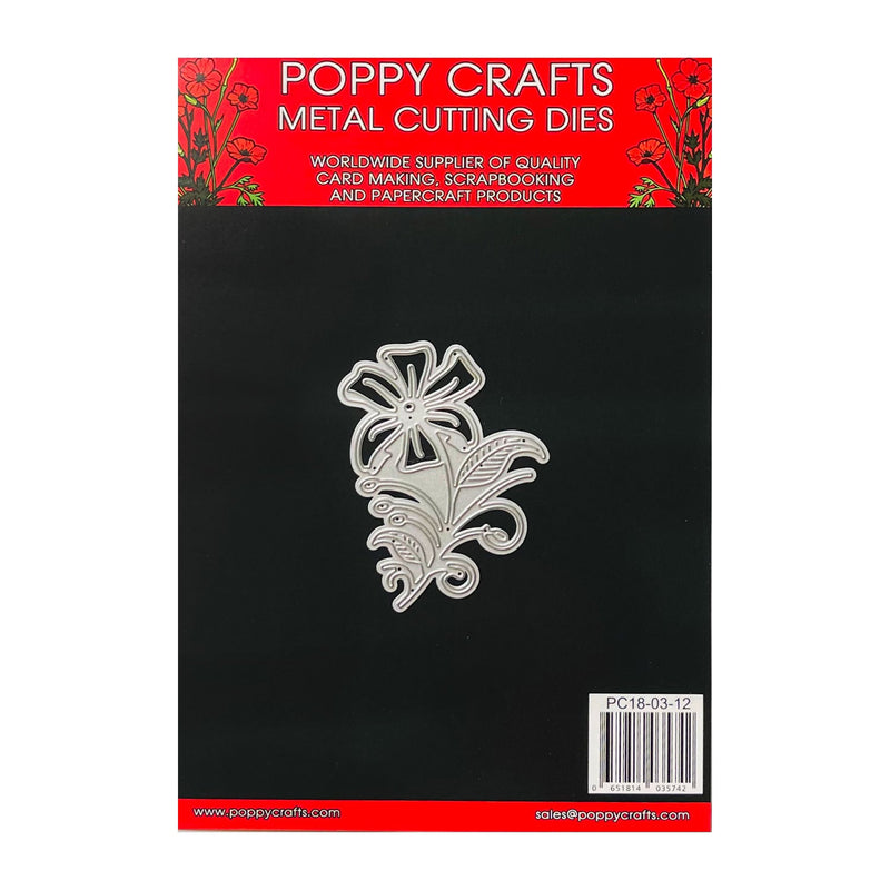 Poppy Crafts Metal Cutting Dies - Tropical Flower*