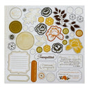 Sei Moonrise Die-Cut Accents - Gleaming pearl 40pcs*