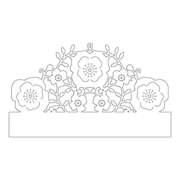 Penny Black Creative Dies Floral Half