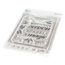 Pinkfresh Studio Clear Stamp Set 4 inchX6 inch - Sparkle With Magic*