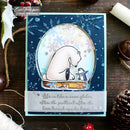 Colorado Craft Company Metal Die Set - Snow Globe Bear - By Kris Lauren*