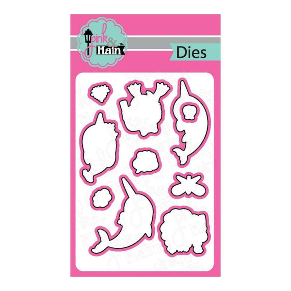 Pink & Main Dies Narwhals