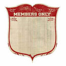 Pink Paislee - Old School - Members Only 12X12 Die Cut Paper