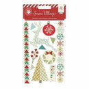 Pink Paislee - Snow Village - Printed Canvas Stickers