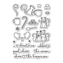 Poppystamps Clear Stamp Sets  - Cup Of Cheer
