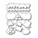 PoppyStamps Cutting Die - Easter Chicks die set