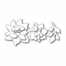 Poppystamps Die Design - Poinsettia Delights die set