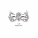 Poppystamps Dies  - Elegant Mask