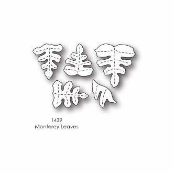 Poppystamps Dies  - Monterey Leaves