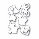 Poppystamps Dies - Valentine Fairies die set
