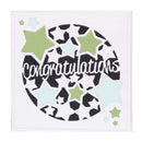 Pretty Quick Congratulations one-cut die