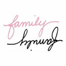 Prima Marketing - Donna Downey - Flocked Iron Ons Family