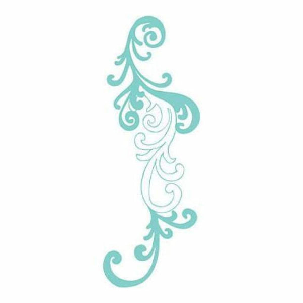 Prima Marketing - Iron Ons - Blue Swirls