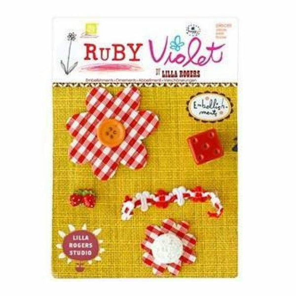 Prima Marketing - Ruby Violet - Embellishments