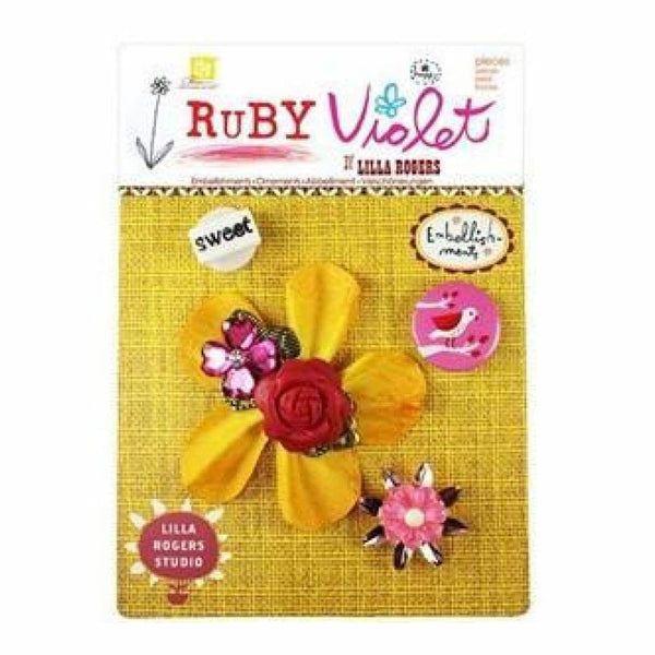 Prima Marketing - Ruby Violet - Embellishments
