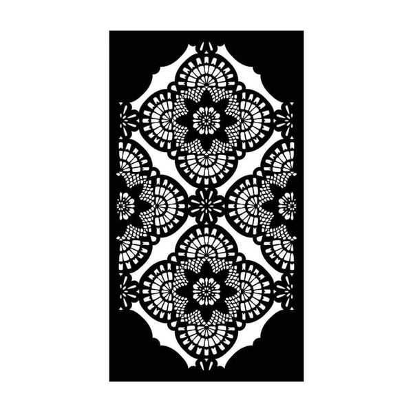 Prima Re-Design 3D Stencil 4.5 inch X26 inch  Millicent Lace