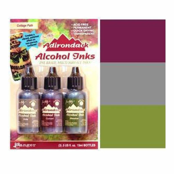 Ranger Adirondack Alcohol Inks - Cottage Path - Earthtones