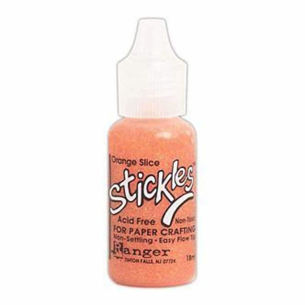 Ranger - Stickles Glitter Glue .5Oz - Orange Slice