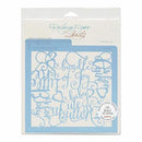 Rebecca Baer Stencil 7.75Inch X7.75Inch  Oh Baby!
