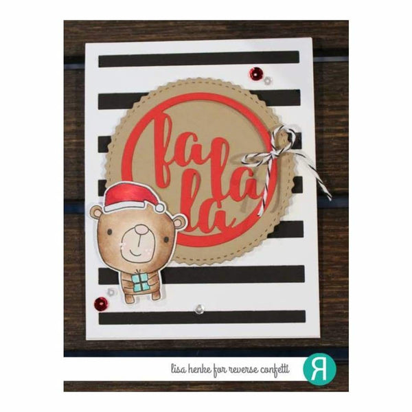 Reverse Confetti - Fa La La Circle Confetti Cuts*