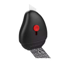 Poppy Crafts Identity Protection Roller Stamp with Box Cutter - Black