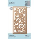 Spellbinders Shapeabilities Die D-Lites By Marisa Job - Leaf Border 3.95 inchX1.90 inch