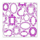Sale Item - Hambly Screen Prints - Frame Wallpaper Overlay - Magenta  - Single 1