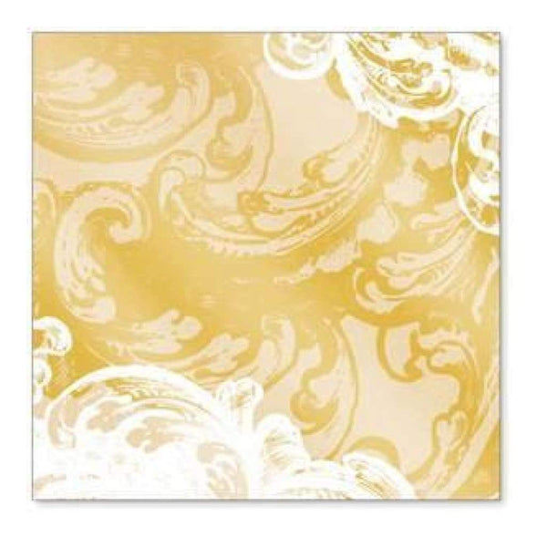 Sale Item - Hambly Screen Prints - La Romantique Overlay - Metallic Gold  - Sing