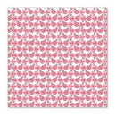 Sale Item - Hambly Screen Prints - Mini Bicycles Overlay - Red  - Single 12X12 S