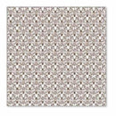 Sale Item - Hambly Screen Prints - Vintage Plaid Overlay - Brown  - Single 12X12