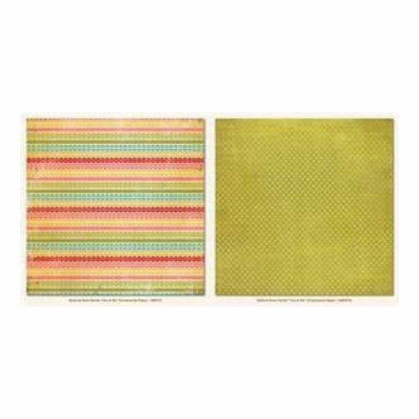 Sale Item - My Minds Eye - Stella & Rose - Gertie - You & Me Ornamental 12X12 Do