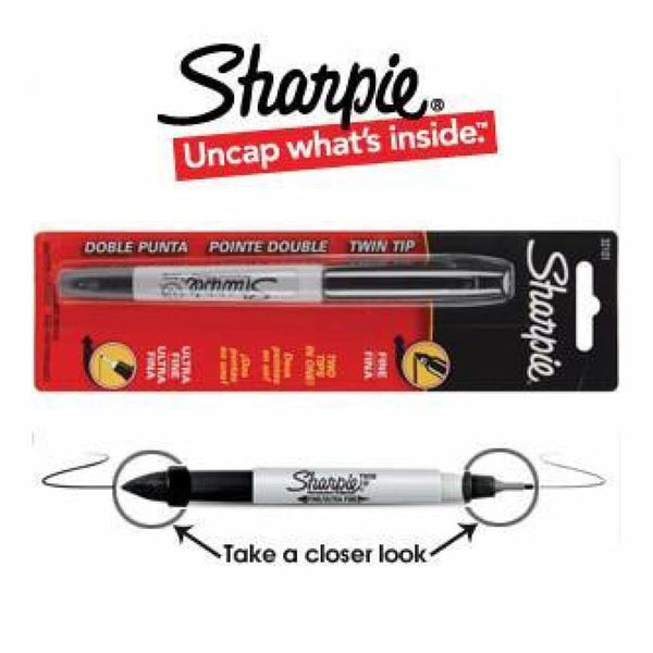 Sanford Brands-Sharpie Permanent Marker: Twin Tip