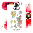 Creative Expressions - Stamps By Me Flower Vine A5 Set 8 Stamps