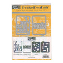 Scor-Pal PocketPenPals Die Collection 2 Hearts & Arrows, 4 pack