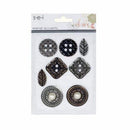 SEI - Claire Collection - Metal Accents with Pearls