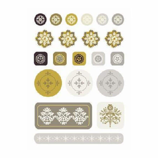 Sei - Windsor - Epoxy Stickers (Sold Individually)