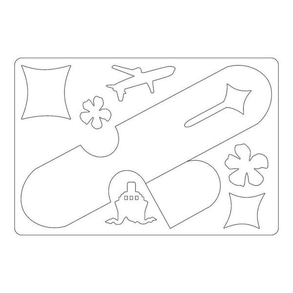 Sizzix Bigz Large Die By Luisa Elena Guillen - Etiquetta y Marcador de Posicion (Tag)