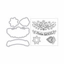 Sizzix - Framelits Die & Stamp Set By Crafty Chica - Muchas Gracias (Thank You Very Much)