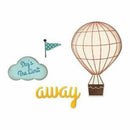 Sizzix Framelits Dies 5 Pack With Stamps By Jillibean Soup Hot Air Balloon