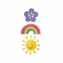 Sizzix Thinlits Dies 4 Pack By Doodlebug Flower Rainbow & Sun