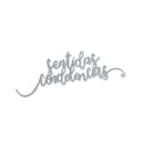 Sizzix Thinlits Dies By Luisa Elena Guillen - Sentidas Condolencias (Sincere Condoencesl)*
