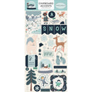 Carta Bella - Snow Much Fun Chipboard 6inch X13inch - Accents*