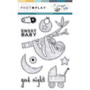 PhotoPlay Photopolymer Stamp Snuggle Up Boy