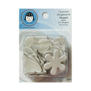 Li'l Davis Designs Chipboard Shapes - Tinsel Town Collection - Snow*