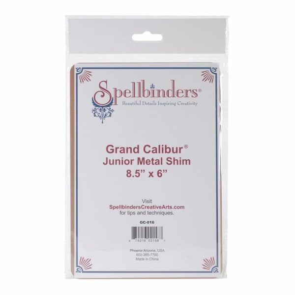 Spellbinders Grand Calibur Junior Metal Shim 8.5 X6 inch