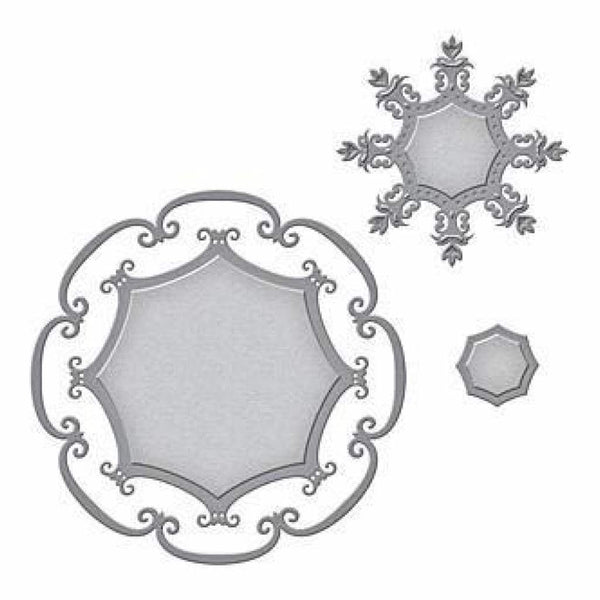 Spellbinders Nestabilities Decorative Elements Dies Framed Label 46